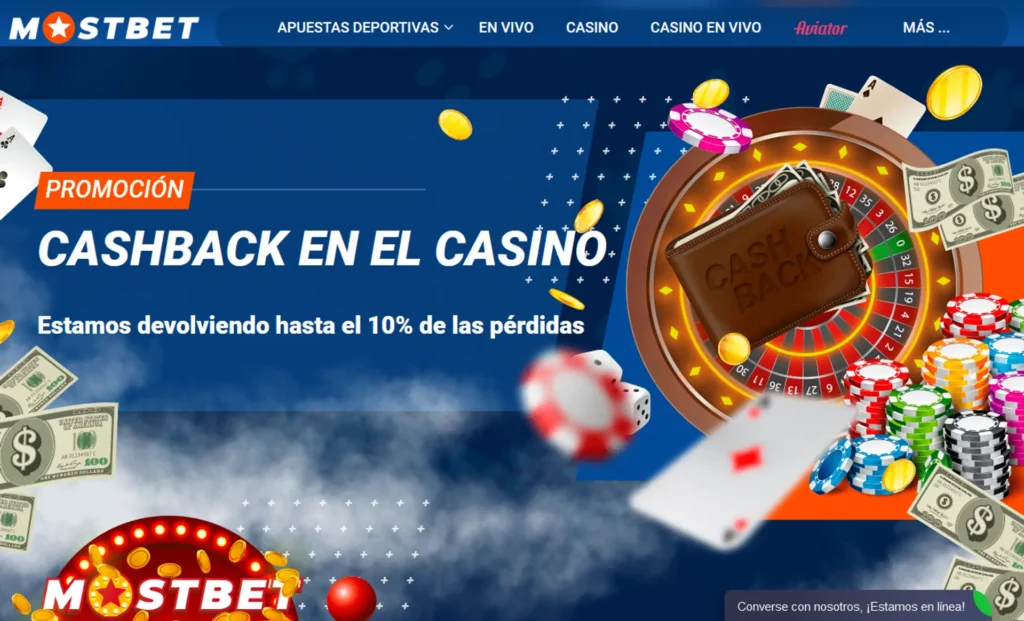 Bonos de Casino en Mostbet